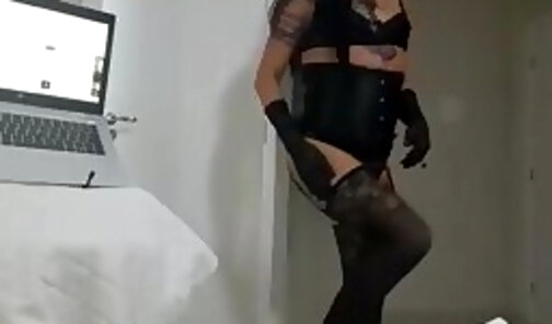 Sandra Zanerri in sexy video lingerie