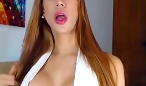 damn sexy lovense brazilian tbabe on live webcam part 3