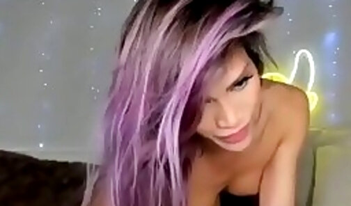 damn sexy tranny anya banana on live webcam
