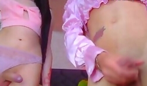 Sexy Latina SheBoys having Sex  doing a Web Cam Show Part 6