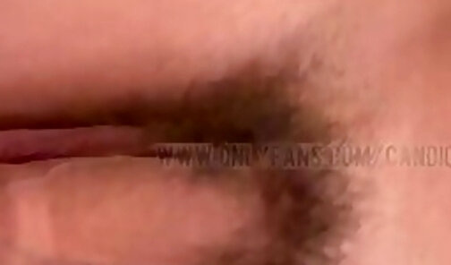 Sexy tgirl shaving her dick