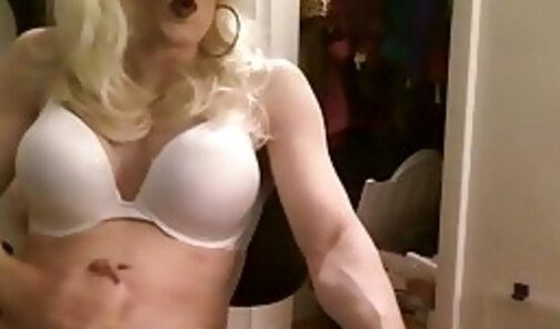 Barbara white bra