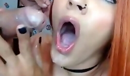 Skinny shemale with small tits fucked bareback