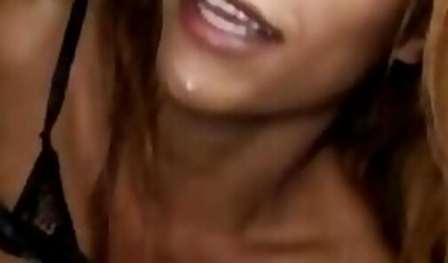 Amateur Tranny  goes Crazy with Whip Cream Dildo Solo Masturbation Webcam