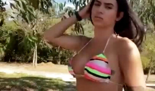 Beautiful brazilian girl pissing