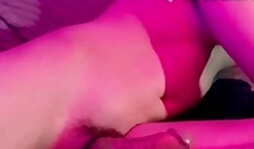 Puffy Nipples Hard Ball T-Girl doing web cam show Part 1